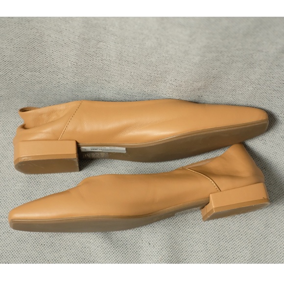 Minelli Fanye Beige Square Toe Ballet Flats - Picture 3 of 7
